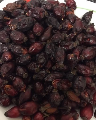 dry herbs rosehip